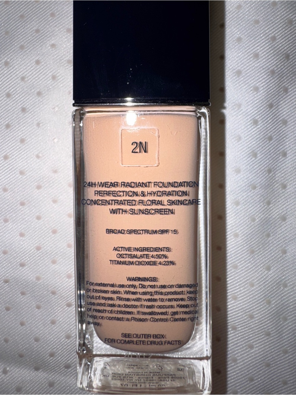 Dior Forever Glow Star Filter Foundation in #02, NEW - Picture 9 of 9